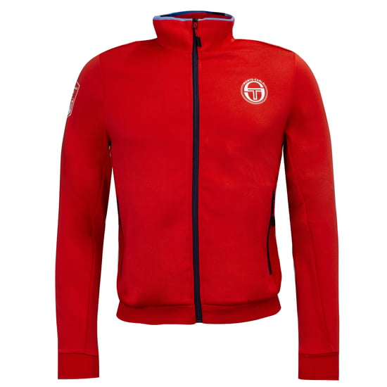 Sergio Tacchini Heren Ionas Track Top Rolex Masters Jas Rood 37780 612 - Image 1