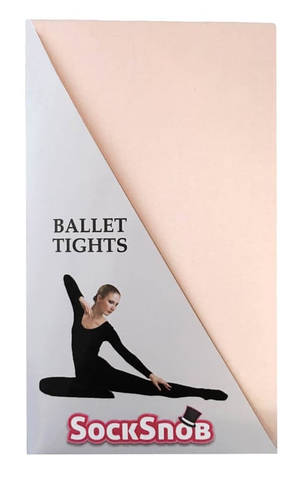 Sock Snob - 1 paar balletpanty's met voet voor meisjes - Roze - Image 2