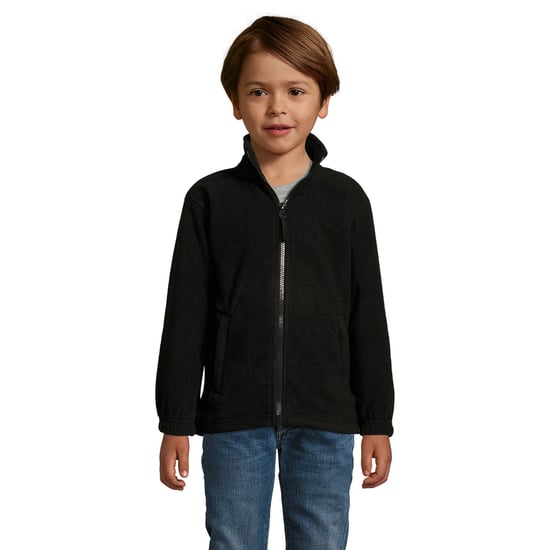 SOLS Kinderen/Kinderen North Zip-Up Fleece Jacket (Zwart) - Image 5