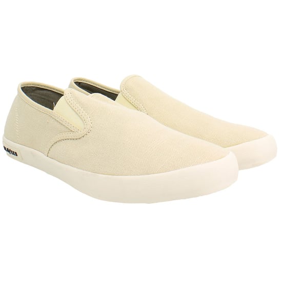 Seavees Baja Standaard Heren Beige Sneakers - Image 2