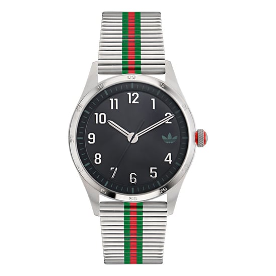 Adidas Originals Code Four Unisex Zilveren Horloge AOSY23532 - Image 1