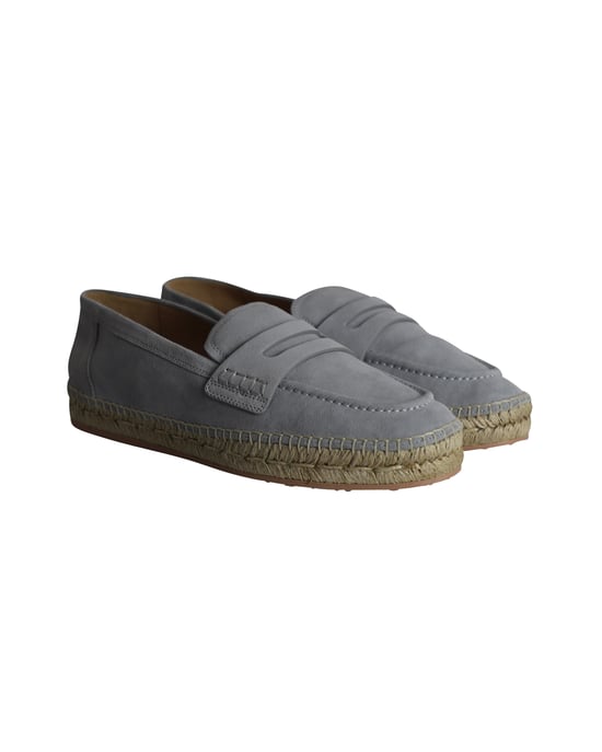 Gianvito Rossi Lido Loafers in Grijs Suède - Image 3