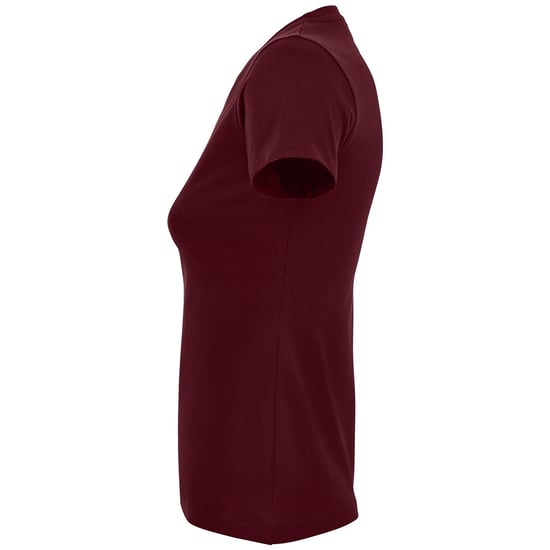 SOLS Dames/dames Imperial Heavy Short Sleeve T-Shirt (Bourgondië) - Image 3