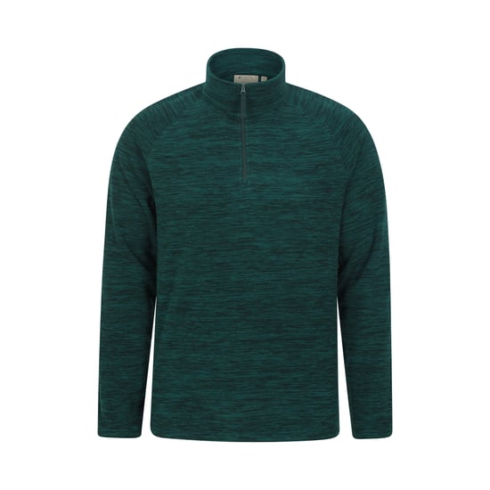Mountain Warehouse Heren Snowdon II Fleece Top (Donkergroen) - Image 1