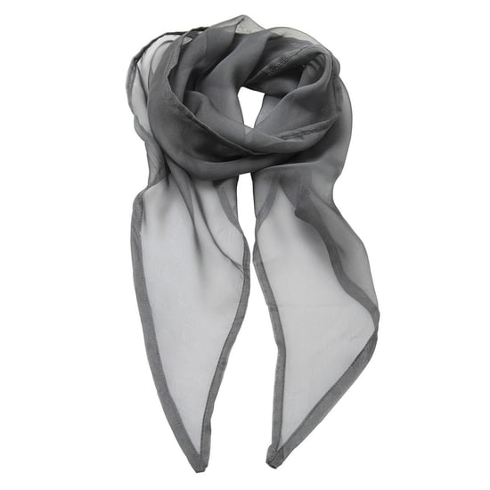 Premier Uniseks sjaal van chiffon in kleuren voor volwassenen (Salie) - Image 1