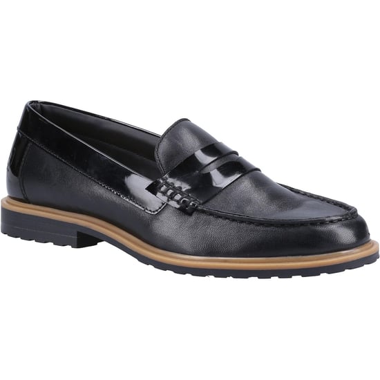Hush Puppies Dames/Dames Verity Leren Casual Schoenen (Zwart) - Image 1