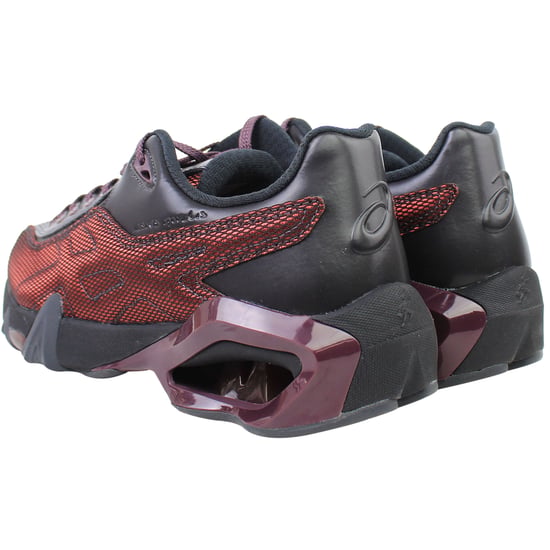 Asics Gel-Teremoa Mens Black/Red Trainers - Image 3