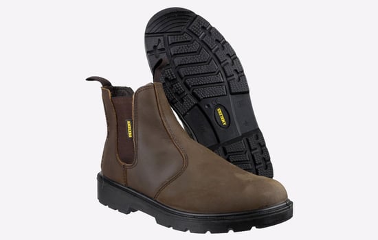 Amblers FS128 Durable Pull On Safety Dealer Boot Mens
