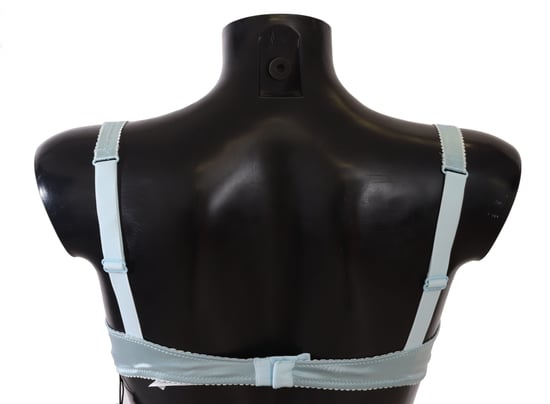 Dolce & Gabbana Women's Light Blue Semi Pad Balconette Bra Underwear