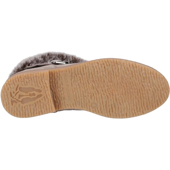 Hush Puppies Hannah Suède Dameslaarzen Taupe - Image 3