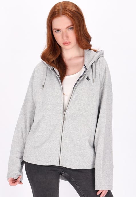 Dreimaster Sweatshirt Dames grijs melange - Image 3
