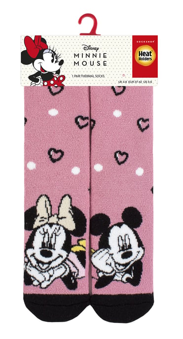 Heat Holders Lite Dames Thermische Warme Disney Sokken - Minnie Muis - Image 2