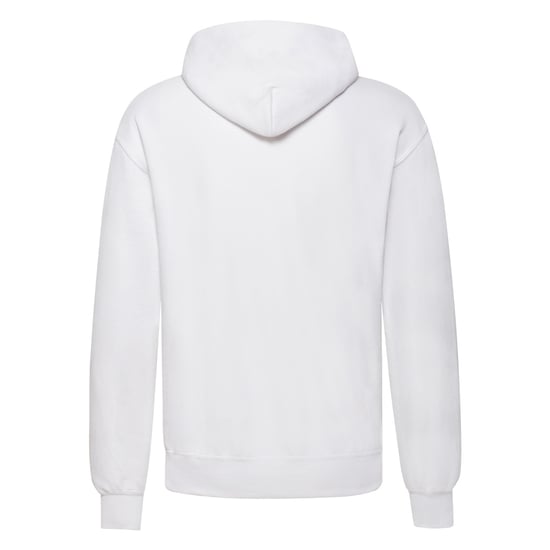 Fruit of the Loom Volwassenen Unisex klassiek sweatshirt met capuchon (Wit) - Image 2