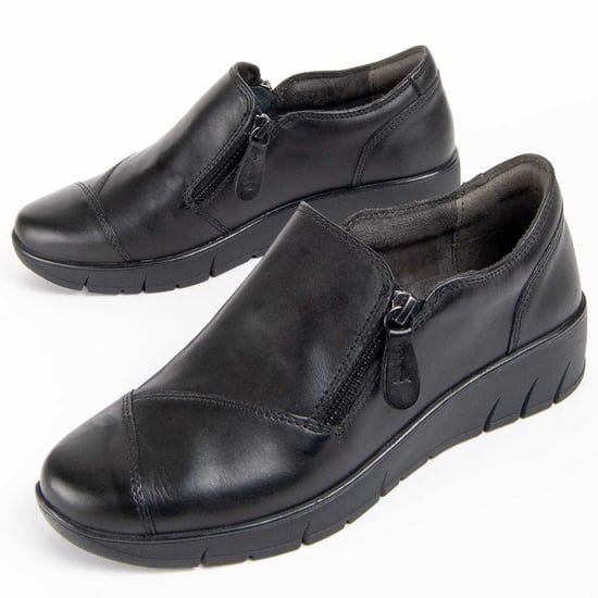 Purapiel Mocassin Ailina2 Svart