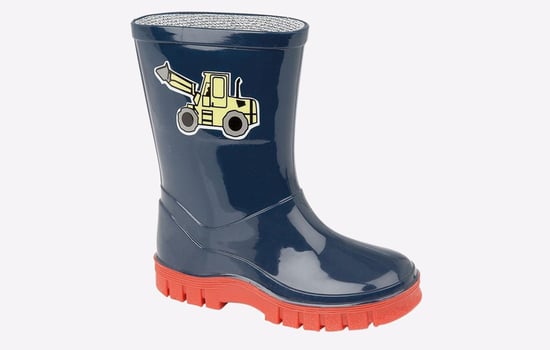 Stormwells Digger Wellingtons Kids