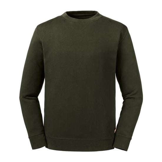 Russell Volwassenen Unisex Pure Organic Reversible Sweatshirt (Donkere Olijf) - Image 1