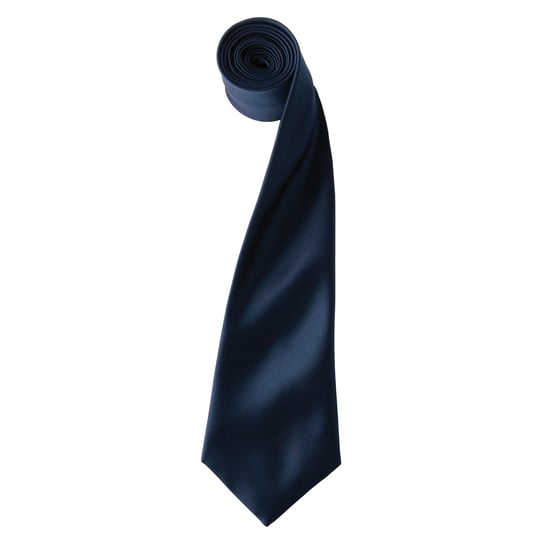Premier Herensatineband (Smalblad) (Marine) - Image 1