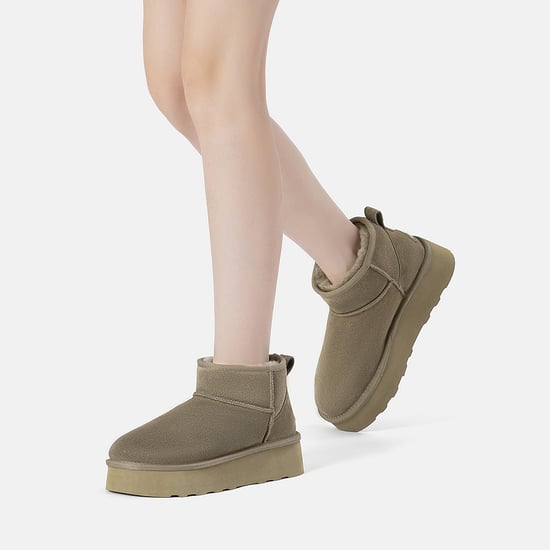 EVER AU Ultra Mini-platformlaarzen voor dames-HERON - Image 2