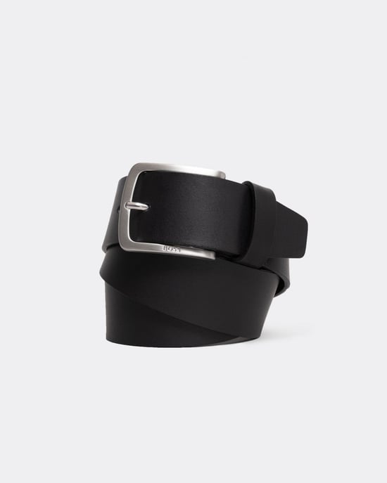 BOSS Orange Jor-V Italiaanse Leren Riem met Logo-gegraveerde Gesp - Image 3