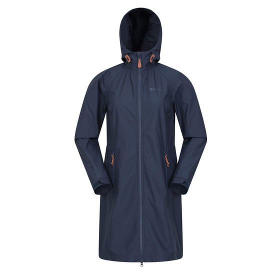 Mountain Warehouse Dames/Dames Ioana Longline Zachte Shell Jas (Marine) - Image 1
