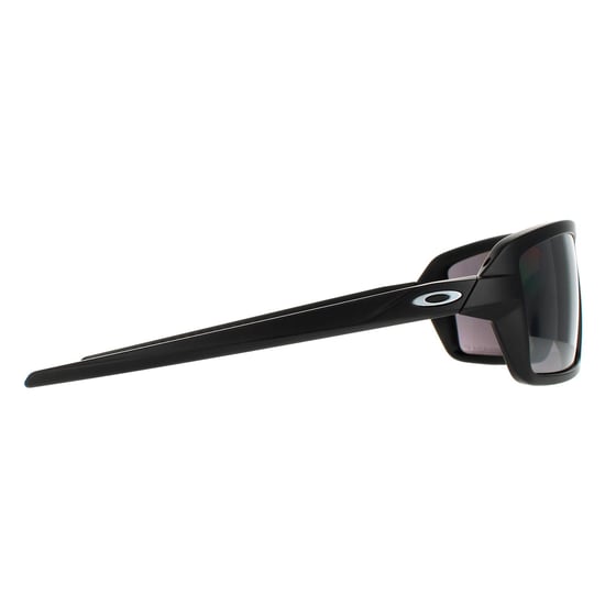 Oakley Wrap Mens Matte Black Prizm Black Polarized Cables