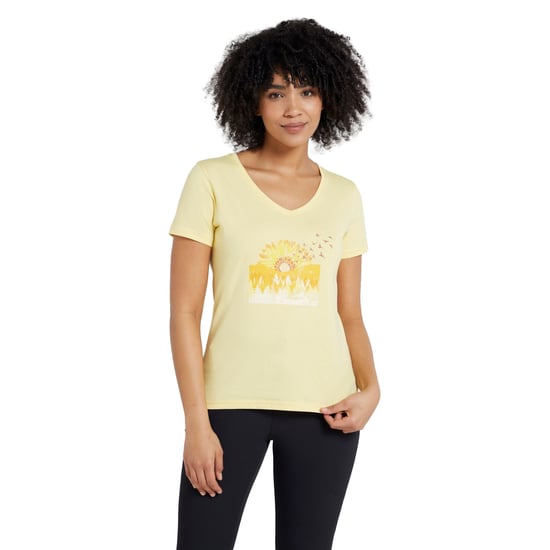 Mountain Warehouse Dames/Dames Zonnebloem T-shirt (Geel) - Image 4