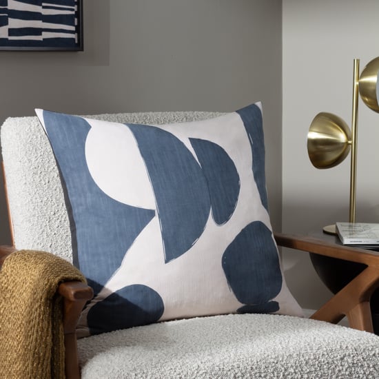 Hoem Meta Abstract Feather Filled Cushion