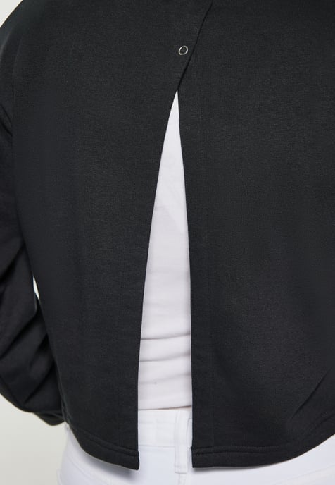 Mymo Sweatshirt Dames zwart - Image 3