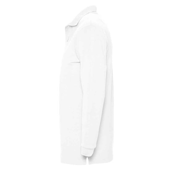 SOLS Volwassen uniseks Winter II poloshirt met lange mouwen (Wit) - Image 3