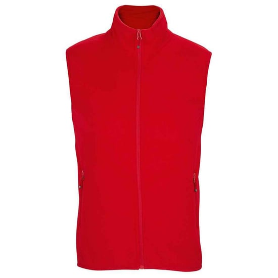 SOLS Uniseks Microfleece gerecyclede bodywarmer voor volwassenen (Rood) - Image 1
