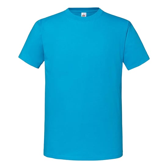 Fruit Of The Loom Mens Ringgesponnen Premium Tshirt (Azuurblauw) - Image 1
