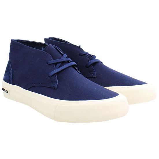 Seavees Maslon Desert Heren Navy Boots - Image 2