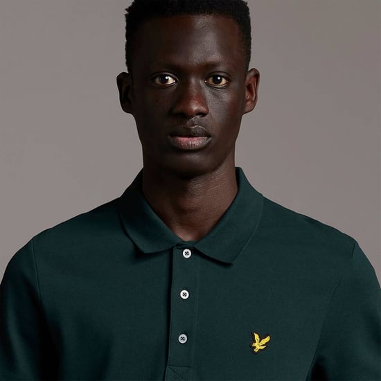 Lyle & Scott Polo SS Plain Polo Shirt Groen - Image 4