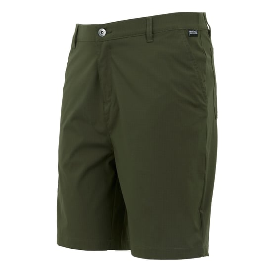 Regatta Heren Dalry Multi Pocket Korte Broek (Donkere Khaki) - Image 3