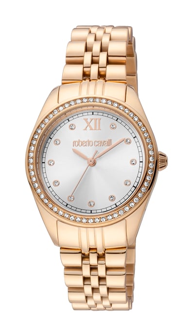 RC5L036M0075 Roberto Cavalli 4894626190377 Women Quartz Stainless Steel Silver Stainless Steel 5 ATM 31 mm - Image 1