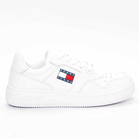 Tommy Jeans Sneakers Retro Basket Wit - Image 4