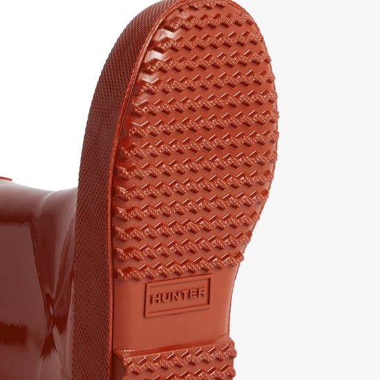 Hunter Kids First Gloss Rubberen Militaire Rode Regenlaarzen - Image 4