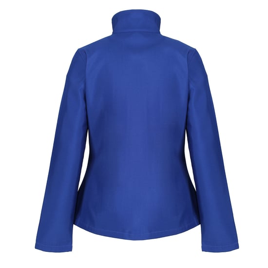 Regatta Standout Womens/Ladies Ablaze Printable Soft Shell Jacket (Royal Blue/Black)