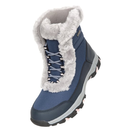 Mountain Warehouse Dames/Dames Ohio Thermische Snowboots met Korte Schacht (Blauw) - Image 6