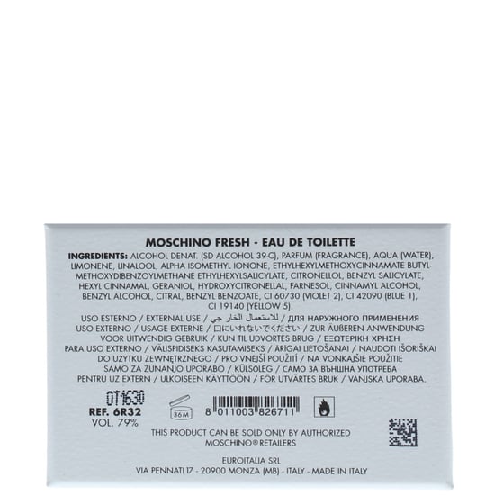 Moschino Fresh Couture Eau de Toilette 100ml Spray Voor Haar - Image 2