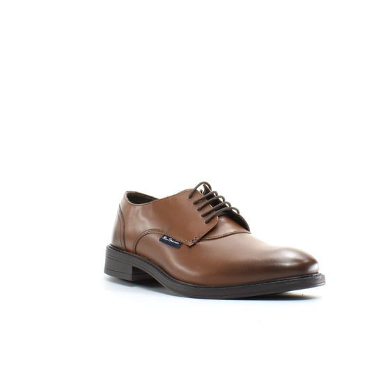Ben Sherman Pat Mens Brown Shoes