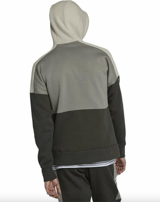 Nike Air Fleece hoodie met volledige rits voor heren Olijfgroen - Image 3