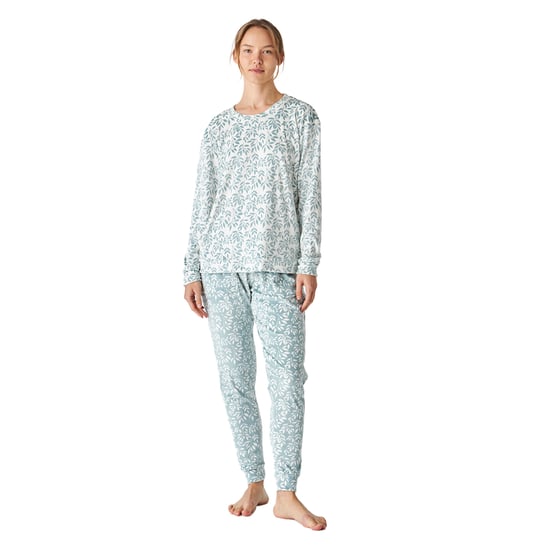 Winter pajamas long sleeve velvet JJBEP1000 women