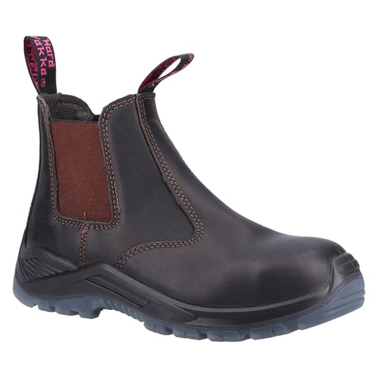 Hard Yakka Banjo NS Leren Dames Bruine Boots - Image 5