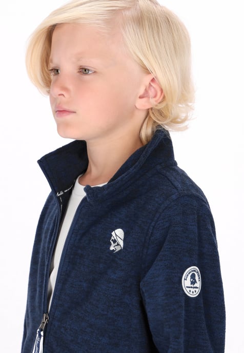 Schmuddelwedda Fleece jas jongens (kinderen) marine gem - Image 5