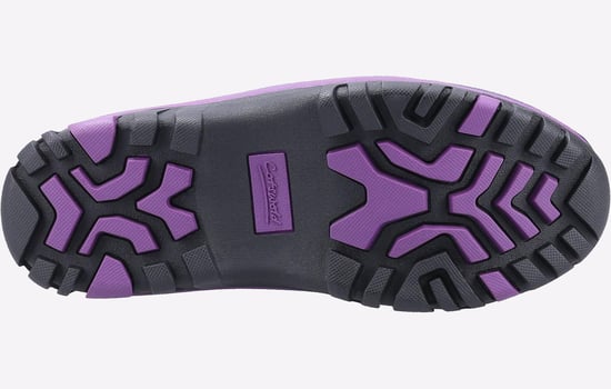 Cotswold Blaze Tpr+neopreen Dames Paarse Regenlaarzen - Image 4
