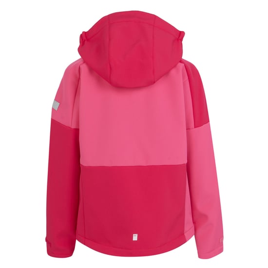 Regatta Soft Shell Jas Kinderen/Kinderen VII (Flamingo Roze/Roze toverdrank) - Image 2