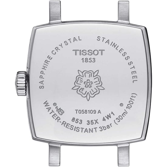 Tissot Lovely Square Valentijns Dames Rode Horloge T0581091603600 - Image 4