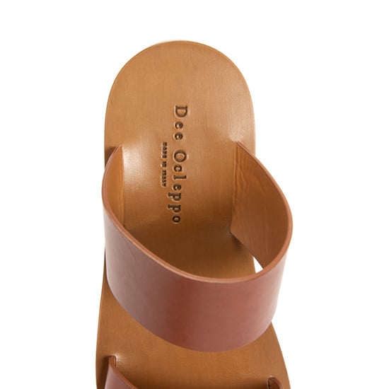 Dee Ocleppo Womens Flat Sandal Tan OC3501 VITELLO CUOIO
