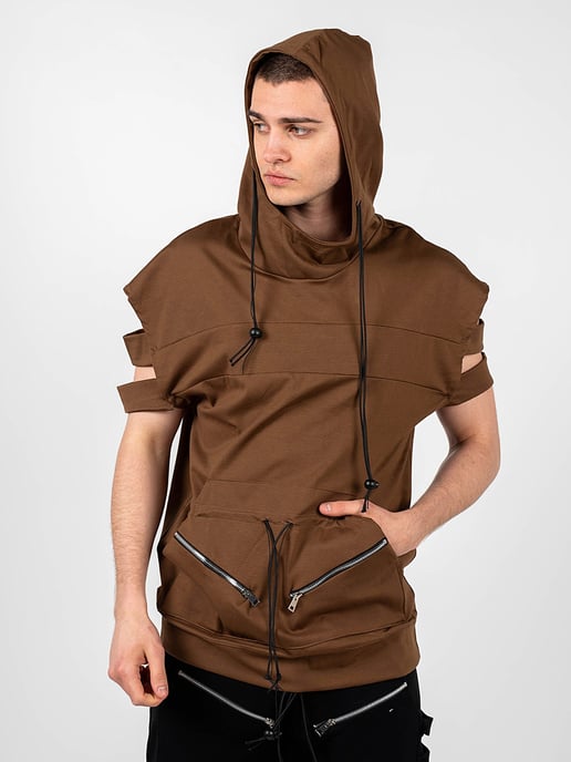La Haine Inside Us blouse Poeti Mannen bruin - Image 5